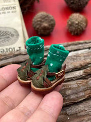 Handmade Shoes for GSC/Obitsu , Christmas Leather Shoes