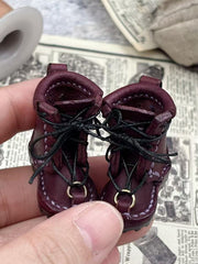 Handmade Shoes for Blythe/Obitsu, Martin Leather Boots