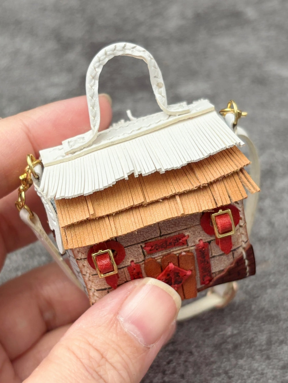 Countryside House Handmade Blythe 1/6 BJD Bag Close-up | ToastDoll