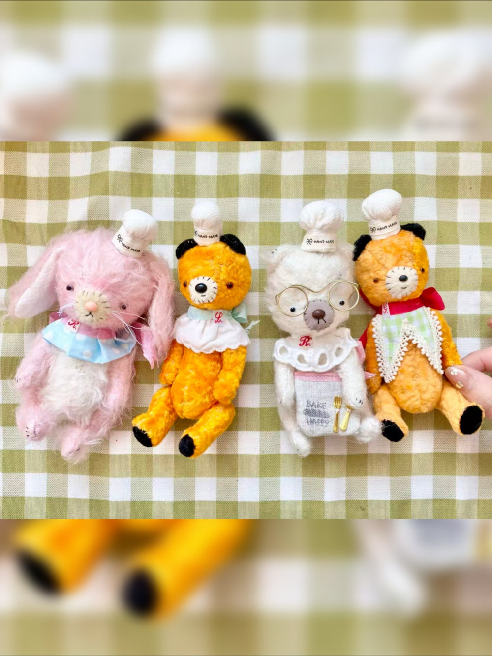 Sweet Animal Plushies Flat Lay | ToastDoll