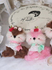 Pastoral Squirrel Plushie Front View | ToastDoll