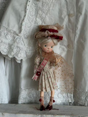 [IN STOCK] Red Velvet Blythe BJD Set - Handmade Doll Clothes - ToastDoll