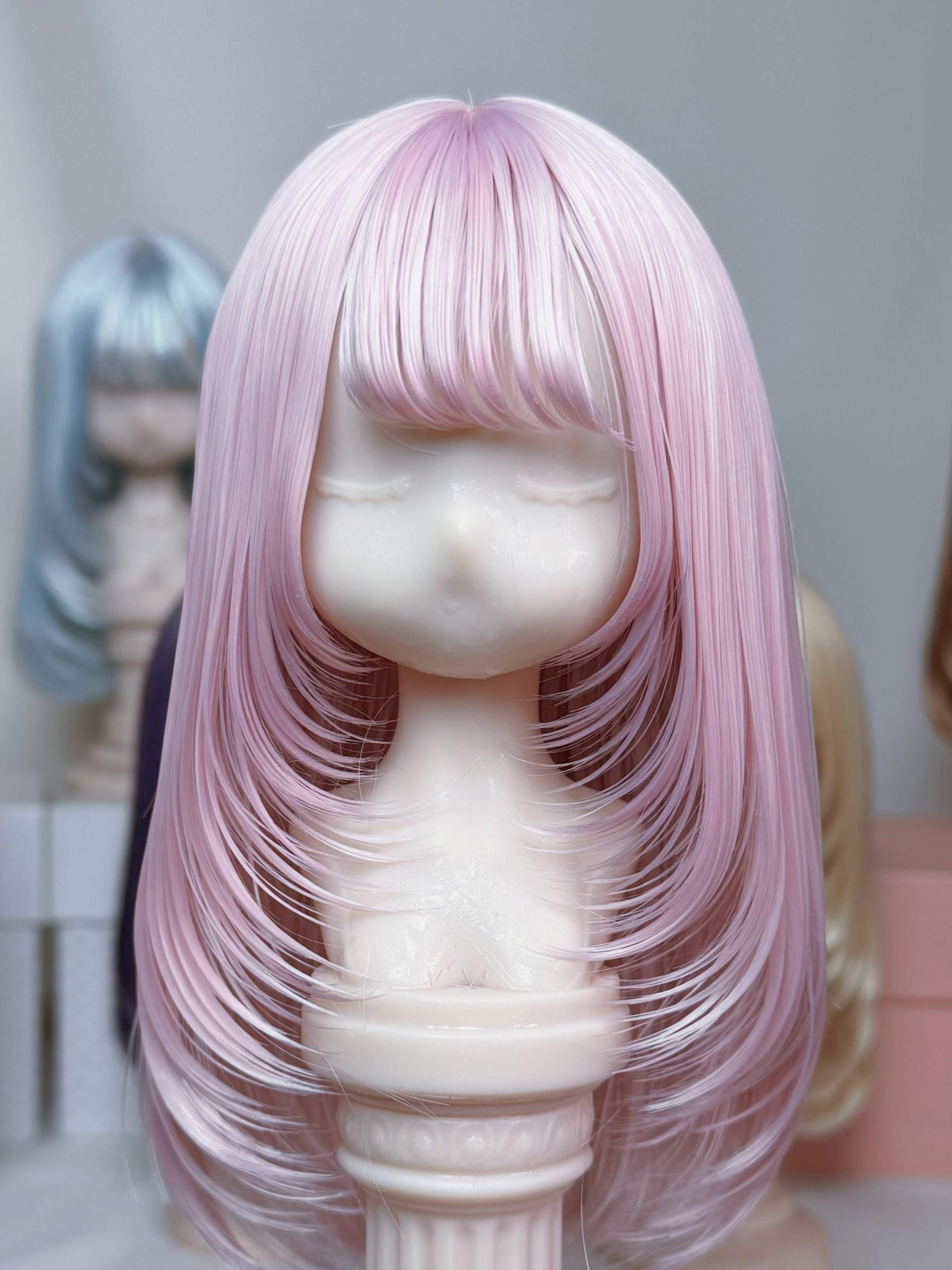 Handmade BJD Wig, Retro Layered Wig
