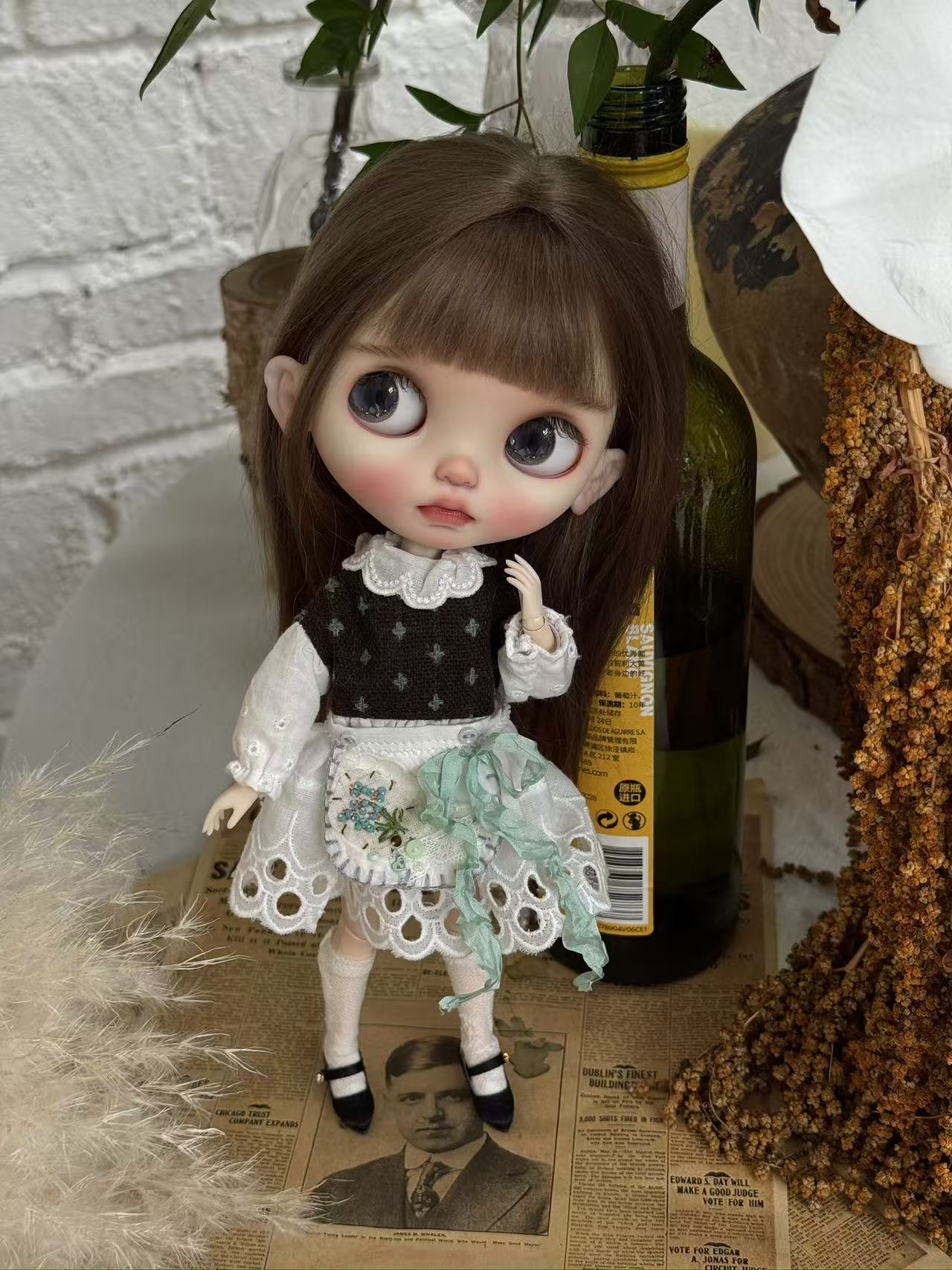 OOAK Custom Blythe Doll For Commission, Cute Dudu