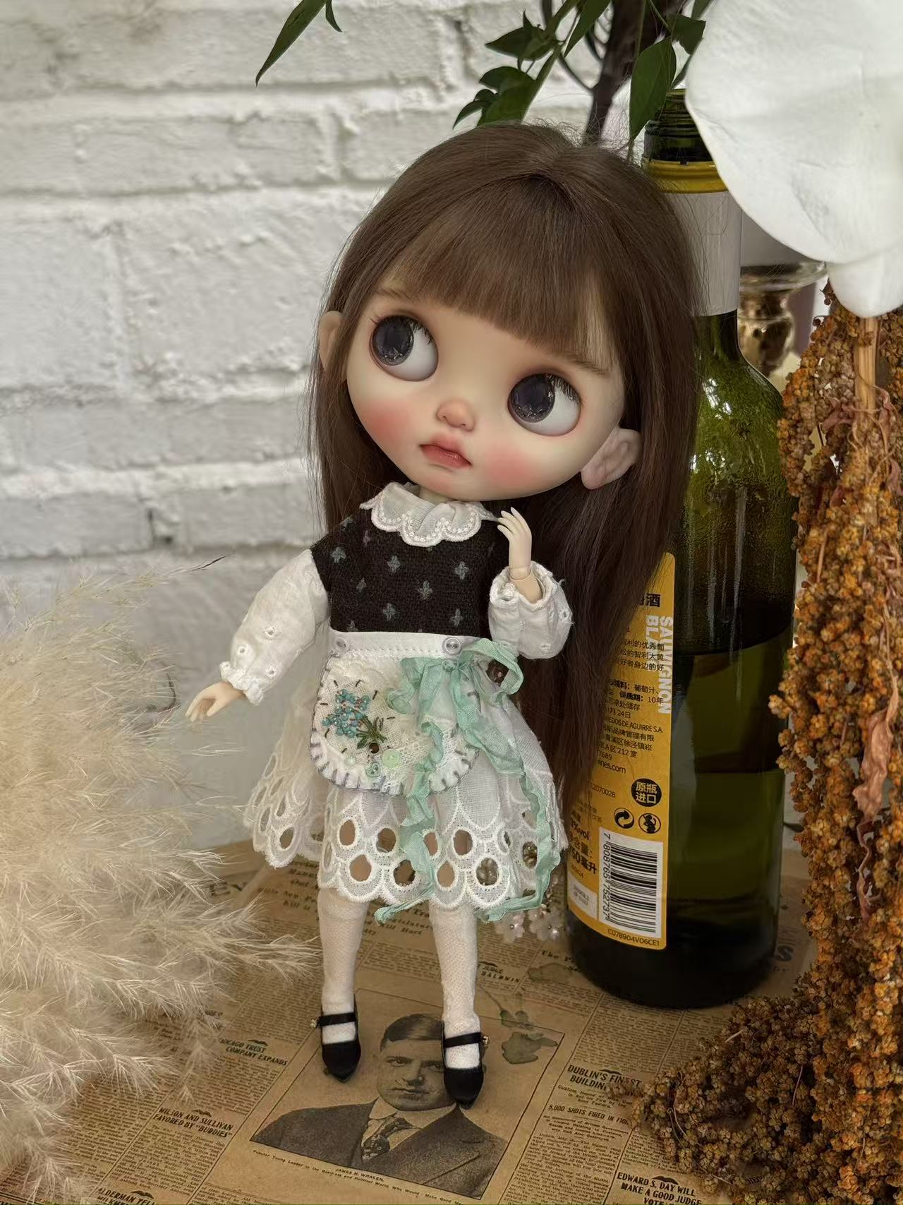 OOAK Custom Blythe Doll For Commission, Cute Dudu