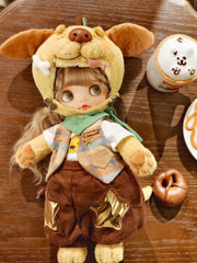 Starry Puppy Blythe Outfit Flat Lay | ToastDoll