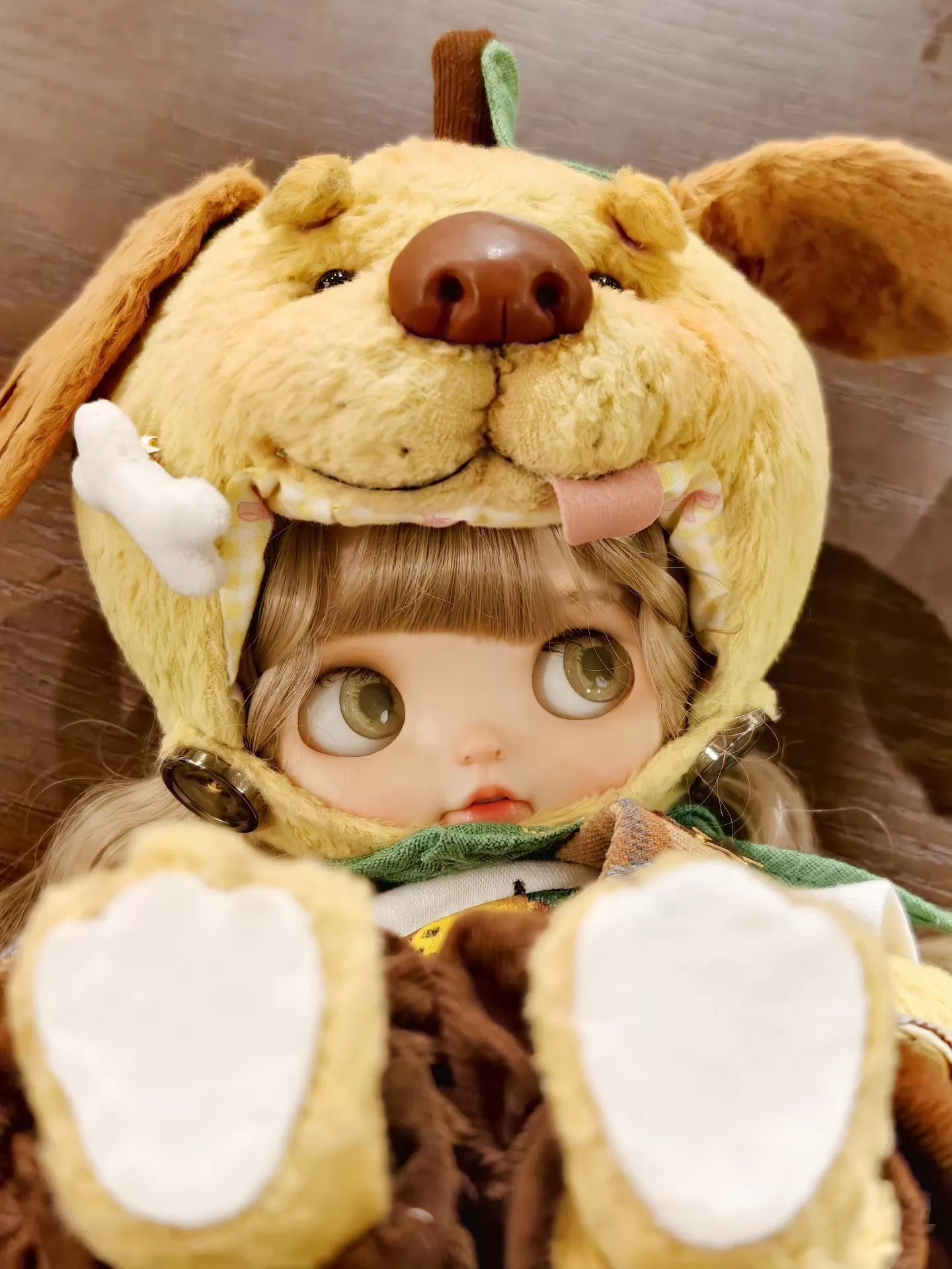 Starry Puppy Blythe Outfit Close-up | ToastDoll