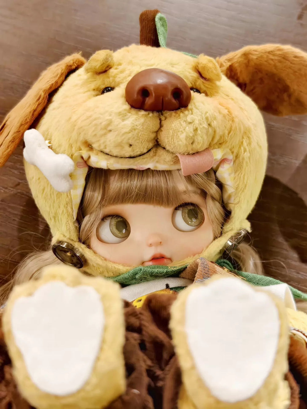 Starry Puppy Blythe Outfit Close-up | ToastDoll