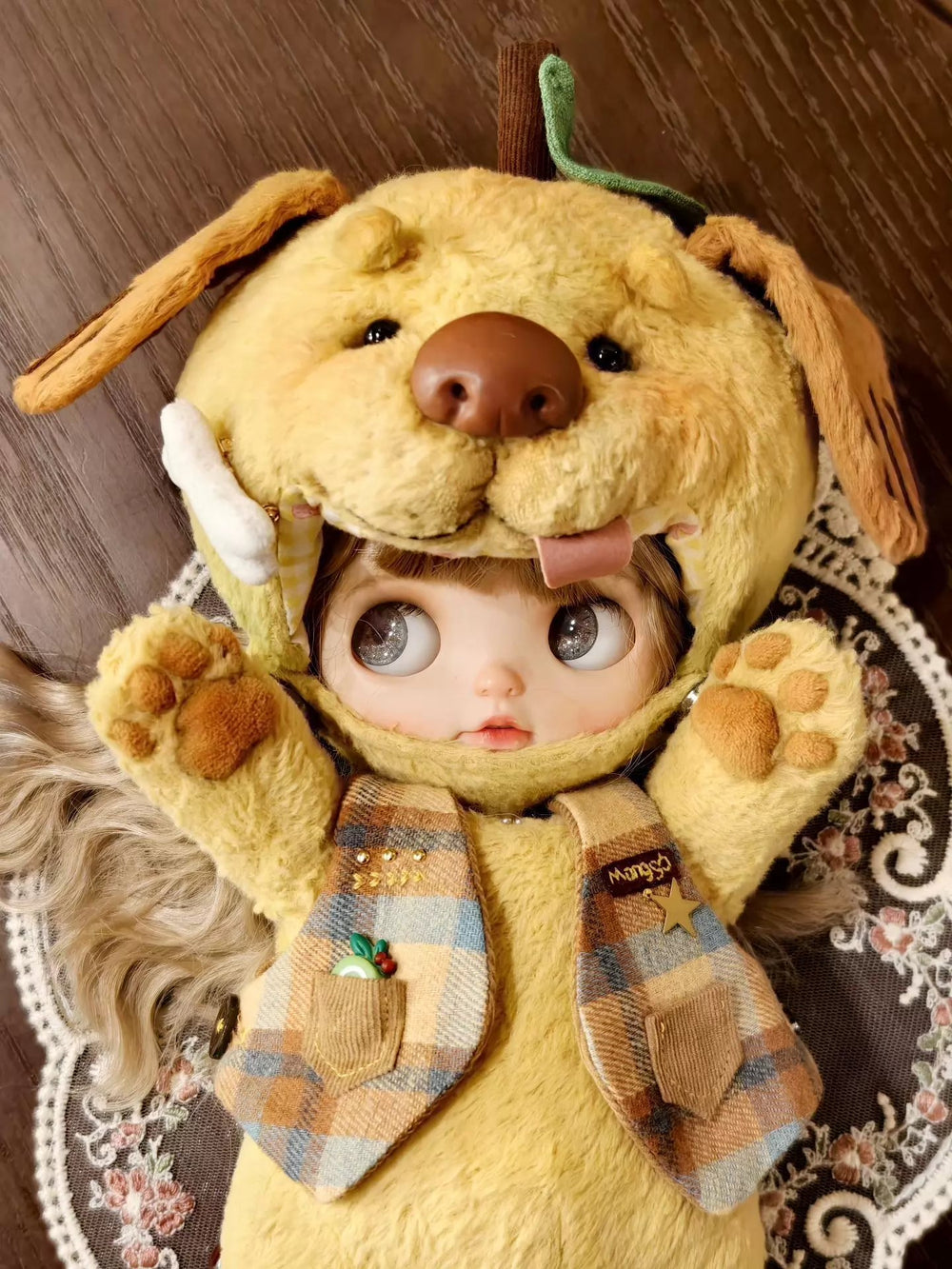 Starry Puppy Blythe Outfit Half Body Shot | ToastDoll