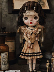 OOAK Custom Blythe Doll For Commission,  Antique Doll