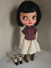 Handmade Shoes for Blythe/Obitsu/Azone, Vintage Boots