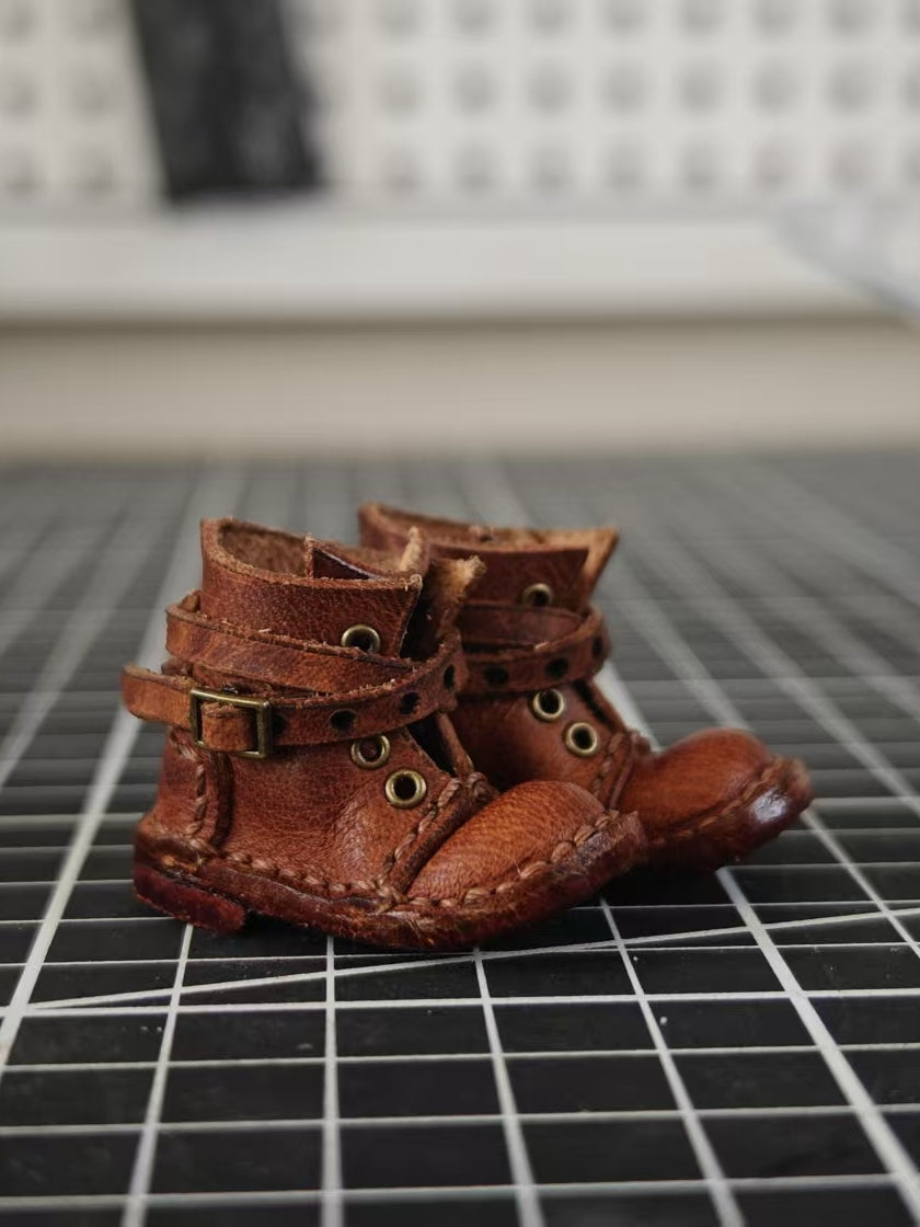 Handmade Shoes for Blythe/Obitsu, Motorcycle boots