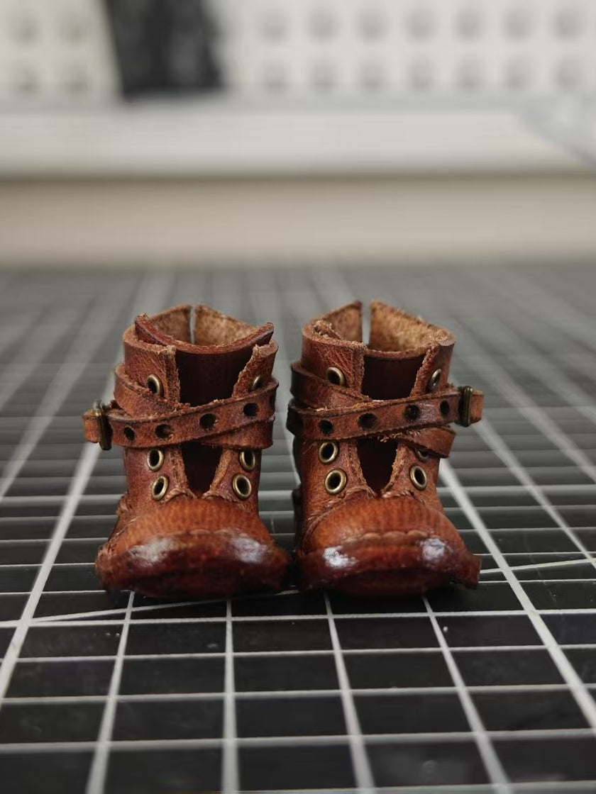 Handmade Shoes for Blythe/Obitsu, Motorcycle boots