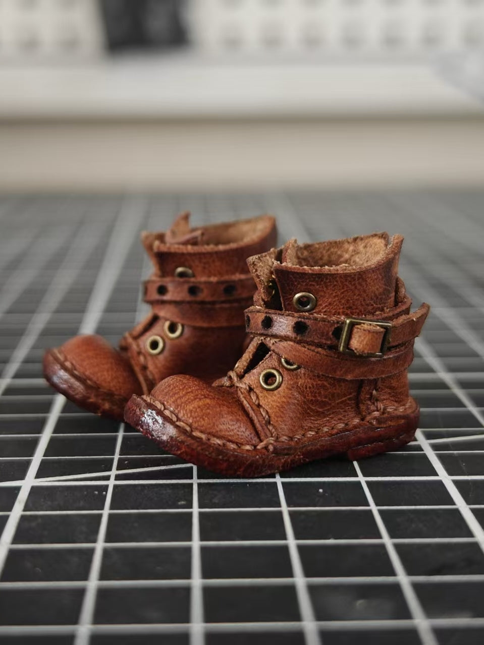 Handmade Shoes for Blythe/Obitsu, Motorcycle boots