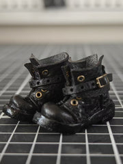 Handmade Shoes for Blythe/Obitsu, Motorcycle boots