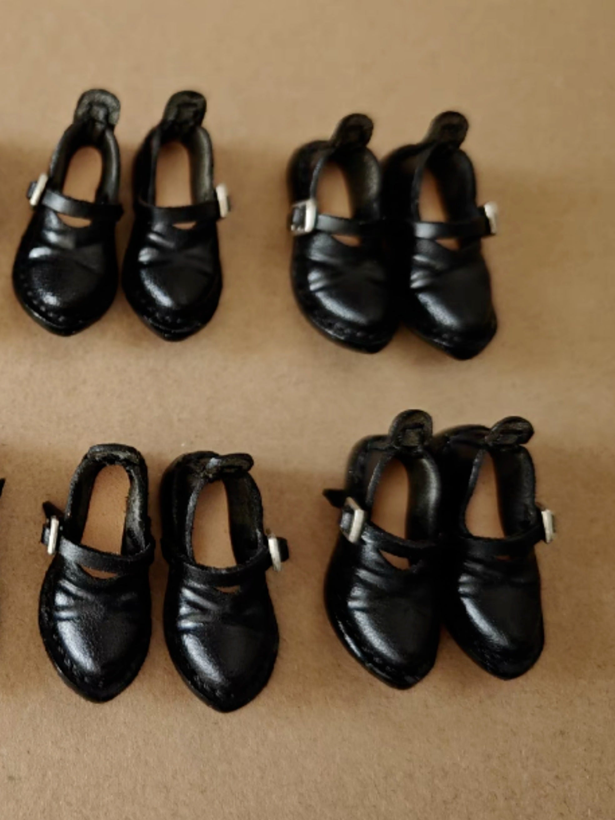 Handmade Shoes for Blythe/Obitus/Azone, Pointed Toe Mary Jane Shoes