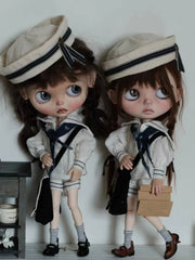 Handmade Shoes for Blythe/Obitus/Azone, Pointed Toe Mary Jane Shoes