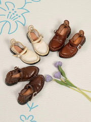 Handmade Shoes for Blythe/Obitus/Azone, Pointed Toe Mary Jane Shoes