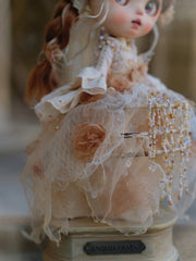 Handmade Outfit for Blythe/Obitsu/Pullip, Vintage Court Dress Set