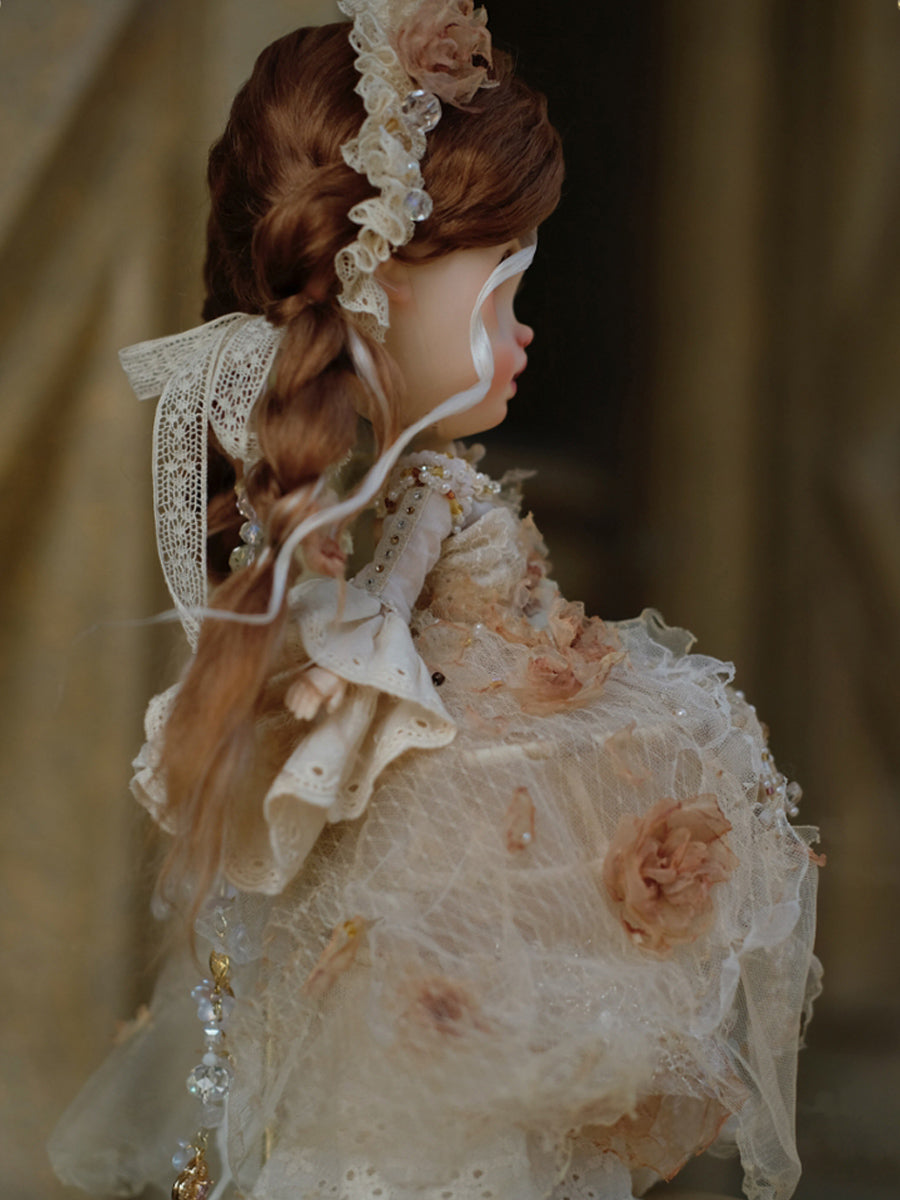 Handmade Outfit for Blythe/Obitsu/Pullip, Vintage Court Dress Set
