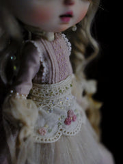 Handmade Outfit for Blythe/Obitsu/Pullip, Purple Layered Dress Set