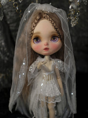 Handmade Outfit for Blythe/Obitsu/Pullip, Crystal Dress Set