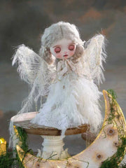 Handmade Outfit for Blythe/Obitsu/Pullip, Butterfly Wings Dress Set