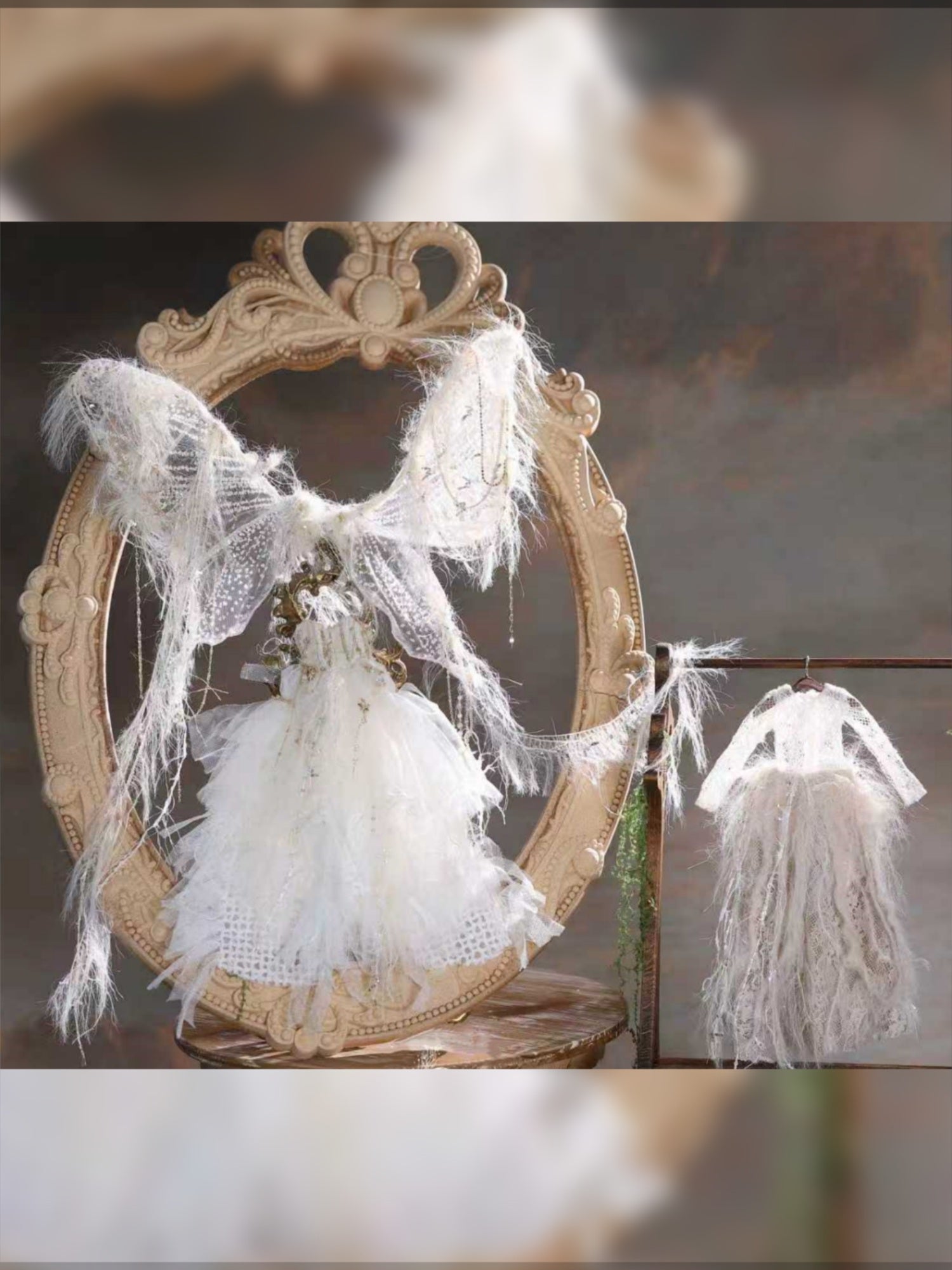 Handmade Outfit for Blythe/Obitsu/Pullip, Butterfly Wings Dress Set