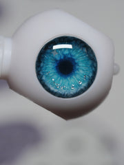 Handmade Blythe Eyechips, Blue Tone, Sea
