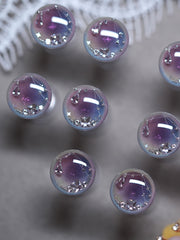 Handmade Blythe Eyechips, Purple Tone, Crystal