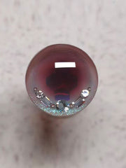 Handmade Blythe Eyechips, Red Tone, Bead