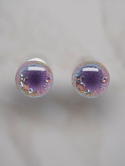 Handmade Blythe Eyechips, Purple Tone, Crystal