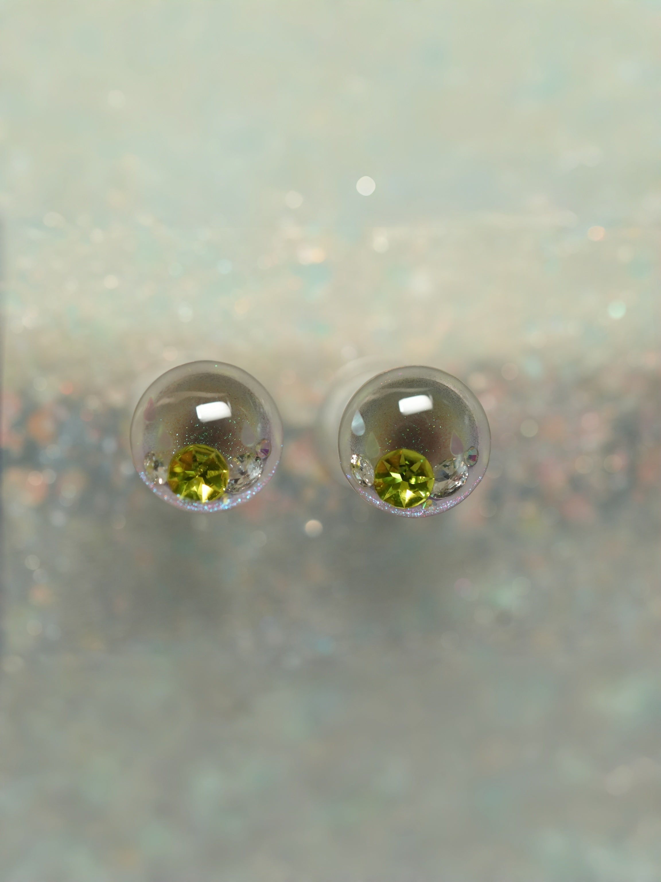 Green Crystal Blythe Eyechips | ToastDoll