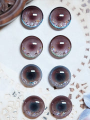Handmade Blythe Eyechips, Purple Tone, Realistic