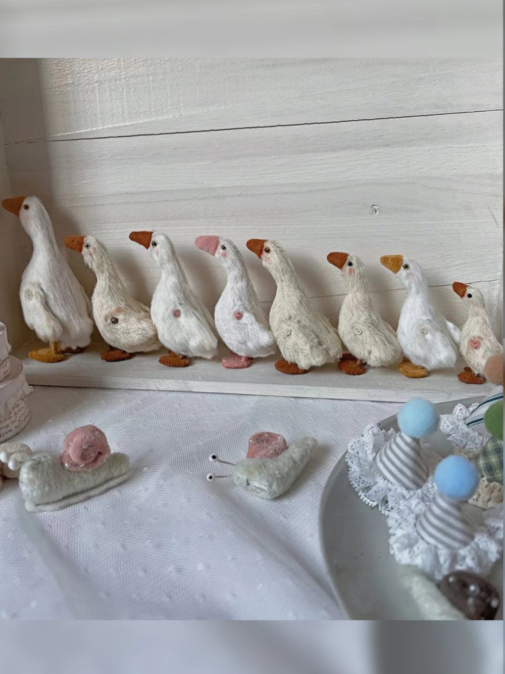 ⁠Chonky Silly Goose Plushies Detail Close-up | ToastDoll