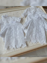 Eyelet Lace Blythe 1/6 BJD Dress Close-up | ToastDoll