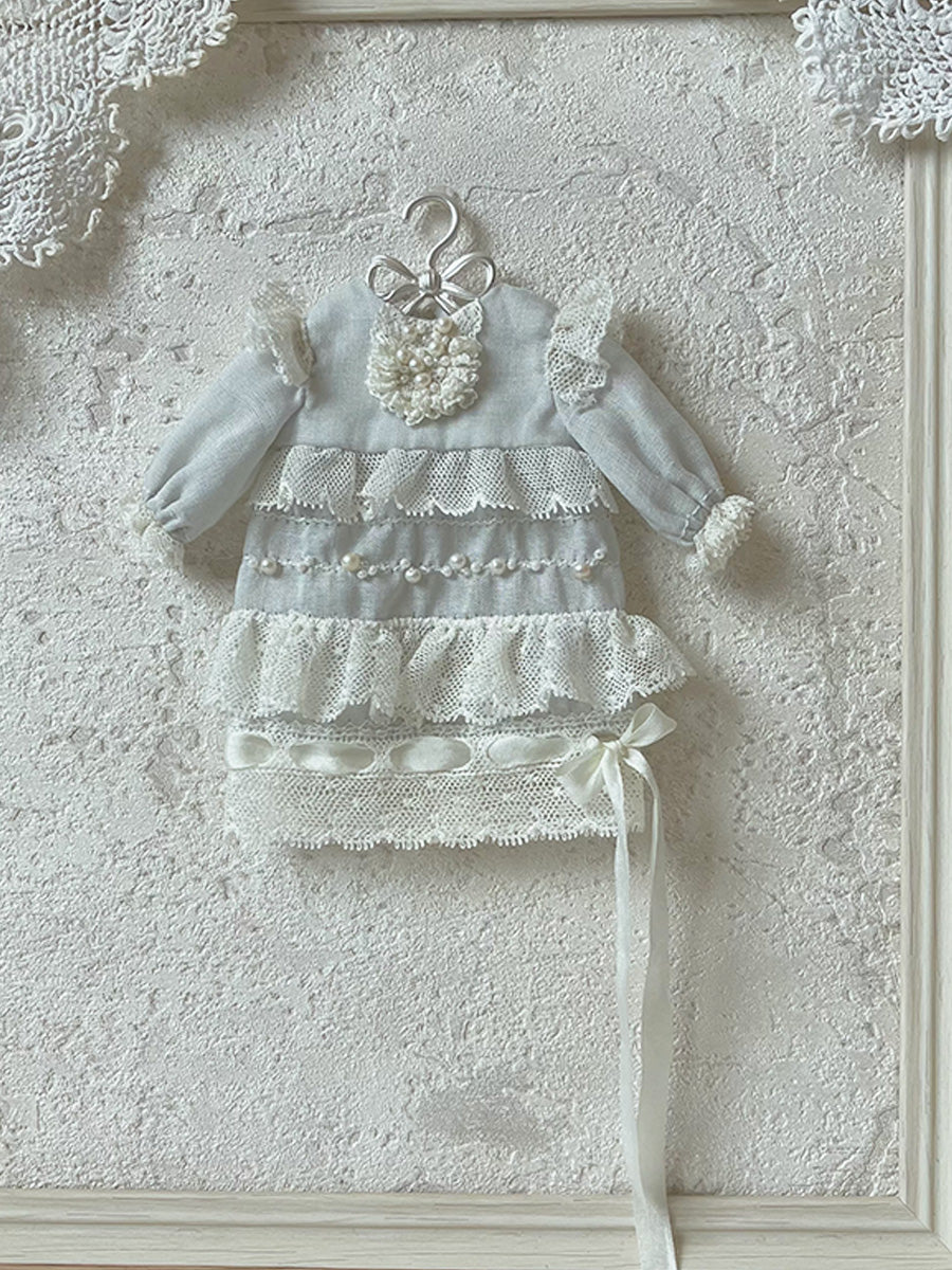 Tiered Vintage Blythe 1/6 BJD Dress  | ToastDoll