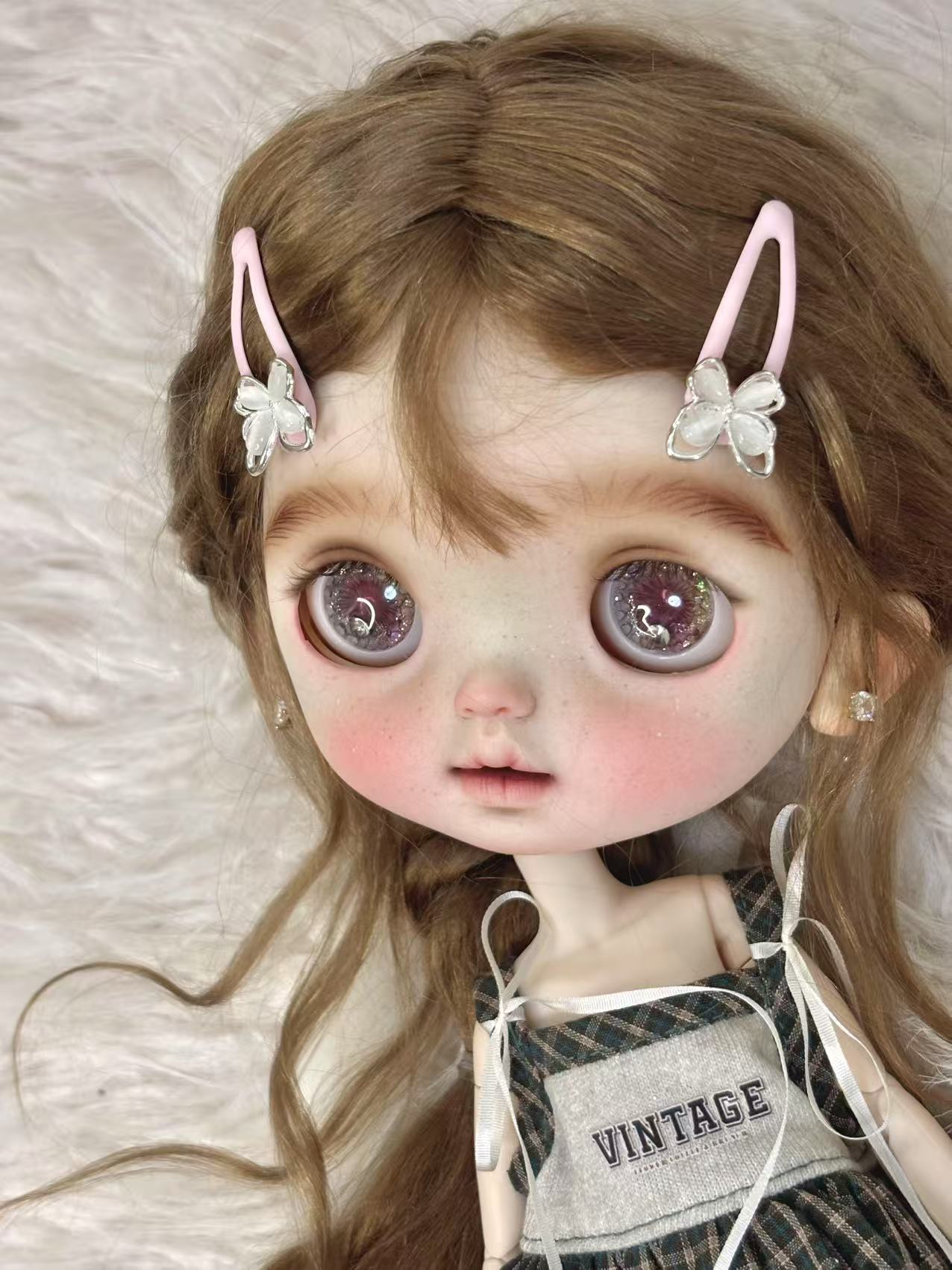 OOAK Custom Blythe Doll For Commission, Cute Sweet Girl