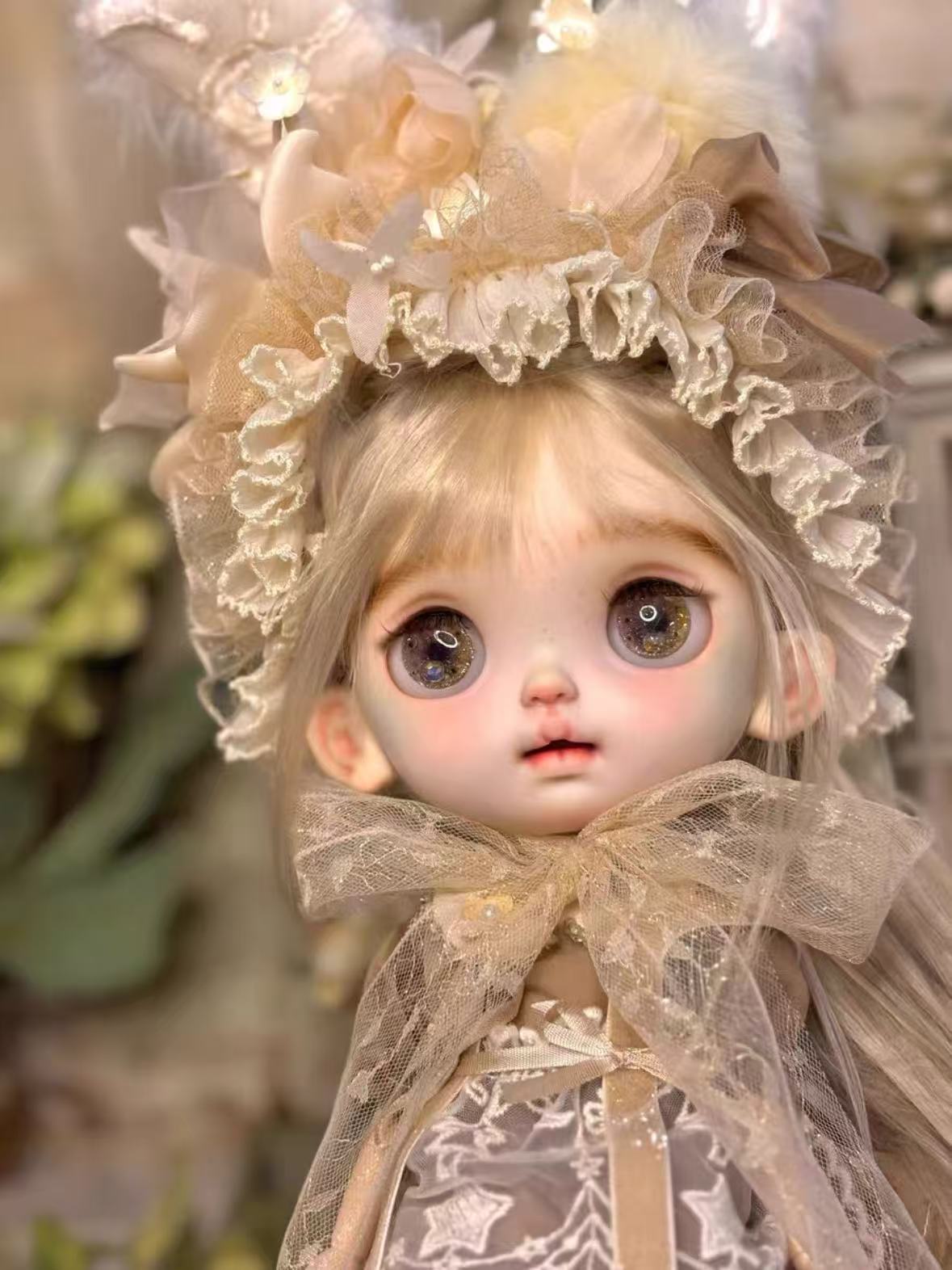 OOAK Custom Blythe Doll For Commission, Cute Bunny Girl