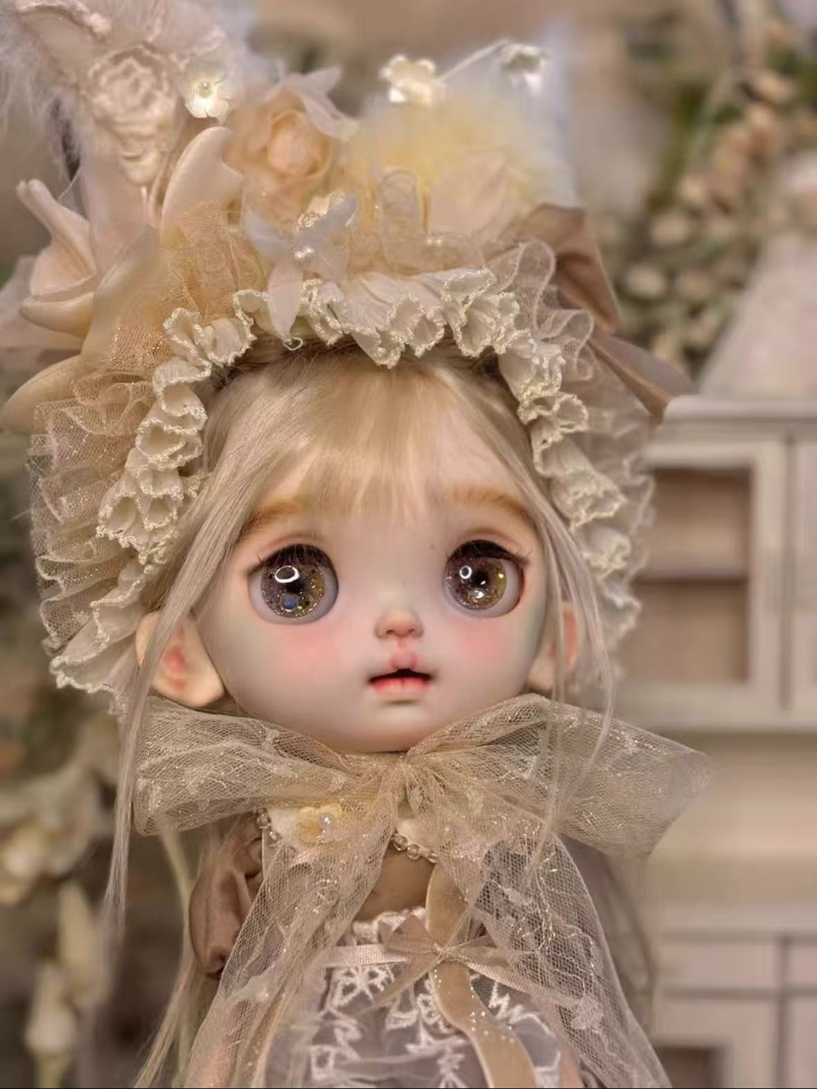 OOAK Custom Blythe Doll For Commission, Cute Bunny Girl
