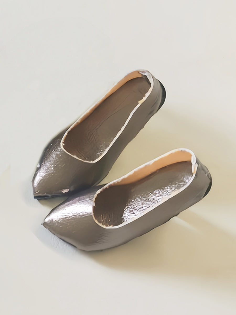 Shiny Metallic Chic Blythe High Heels - Handmade Doll Shoes - ToastDoll