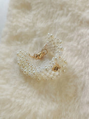 1/4 BJD Pearl Necklace Flat Lay | ToastDoll
