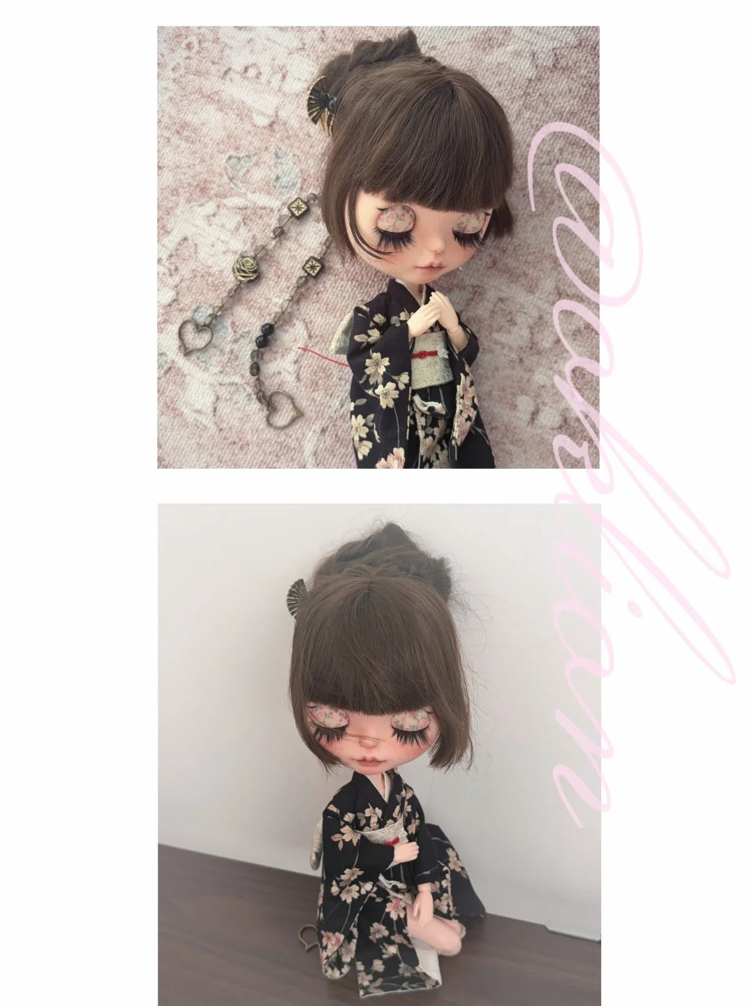 Kimono Beauty - Custom Blythe Commission - ToastDoll