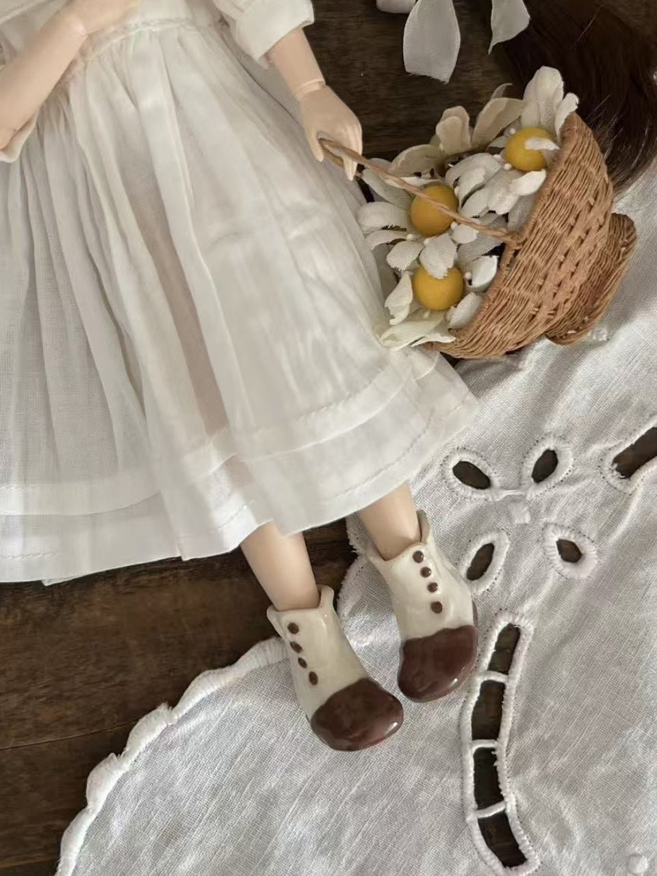 Handmade Shoes for Blythe/Obitsu, Porcelain Shoes