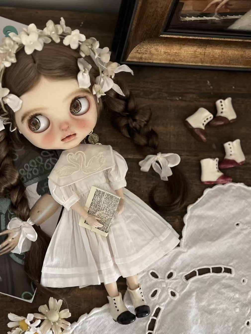 Handmade Shoes for Blythe/Obitsu, Porcelain Shoes