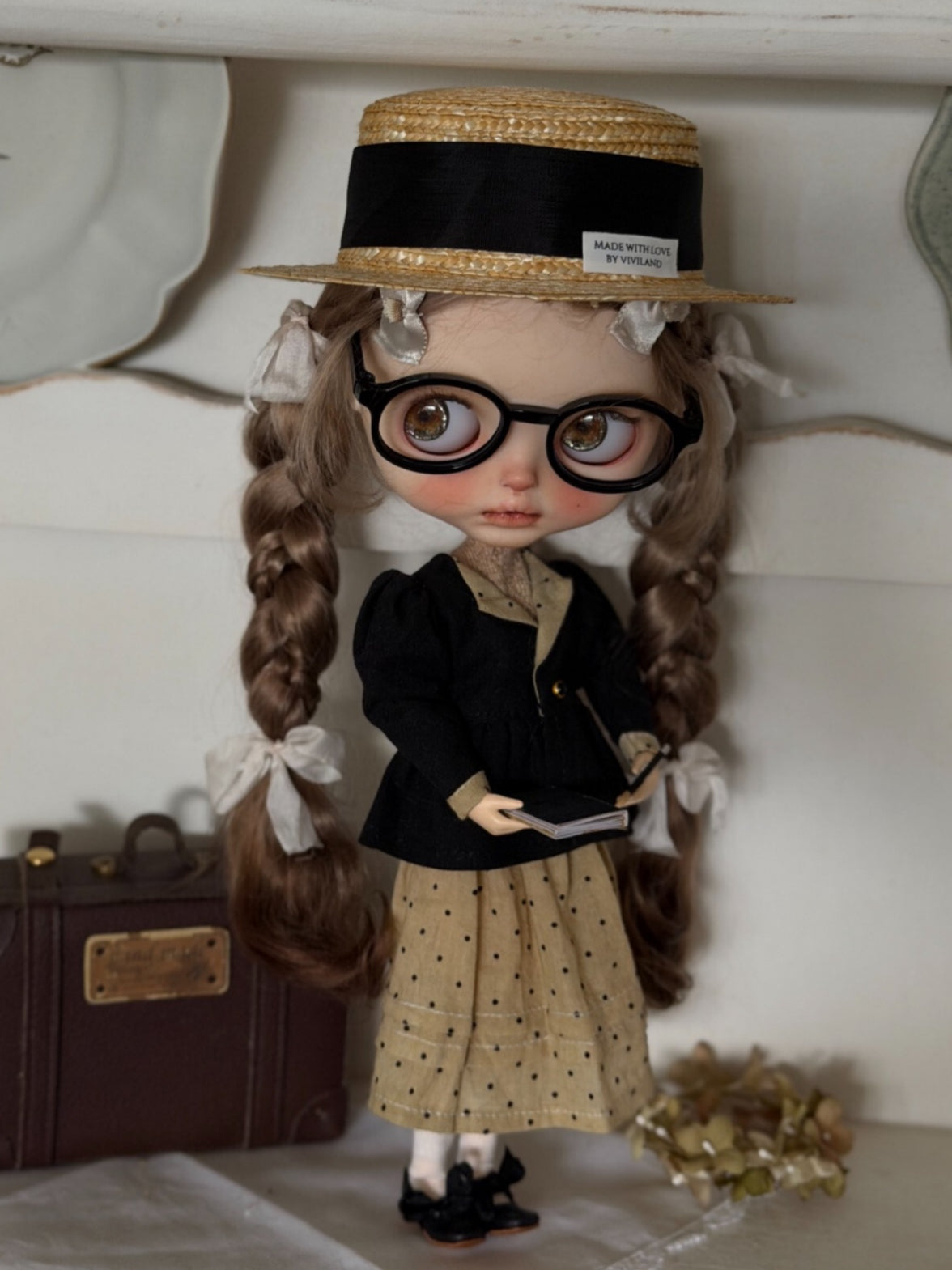 Vintage Writer Blythe Outfit | ToastDoll
