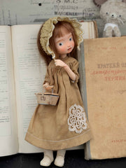 Rustic Pastoral BJD Dress Set | ToastDoll