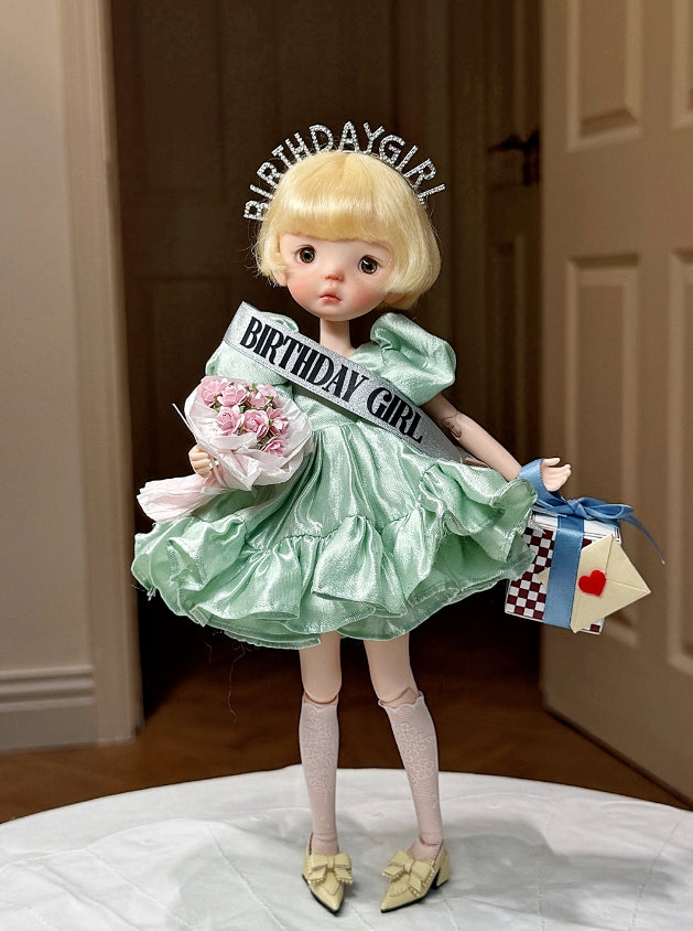 Birthday Party Blythe 1/6 BJD Set - Handmade Doll Clothes - ToastDoll