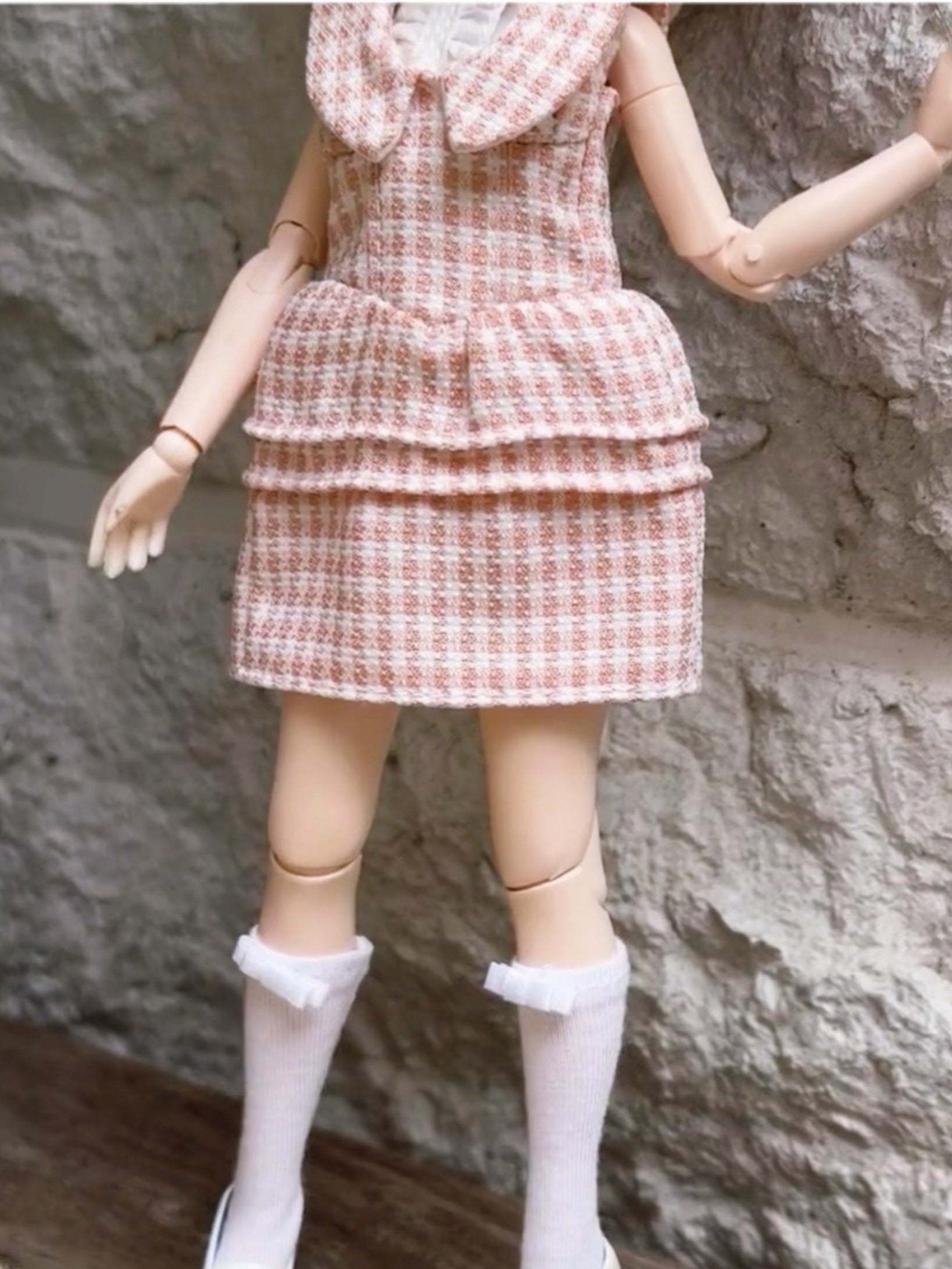 Handmade Outfit for Blythe/Pullip/Obitsu, Sweet Two-Piece Dress