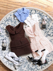 Handmade Outfit for Blythe/Pullip/Obitsu, Sweet Two-Piece Dress